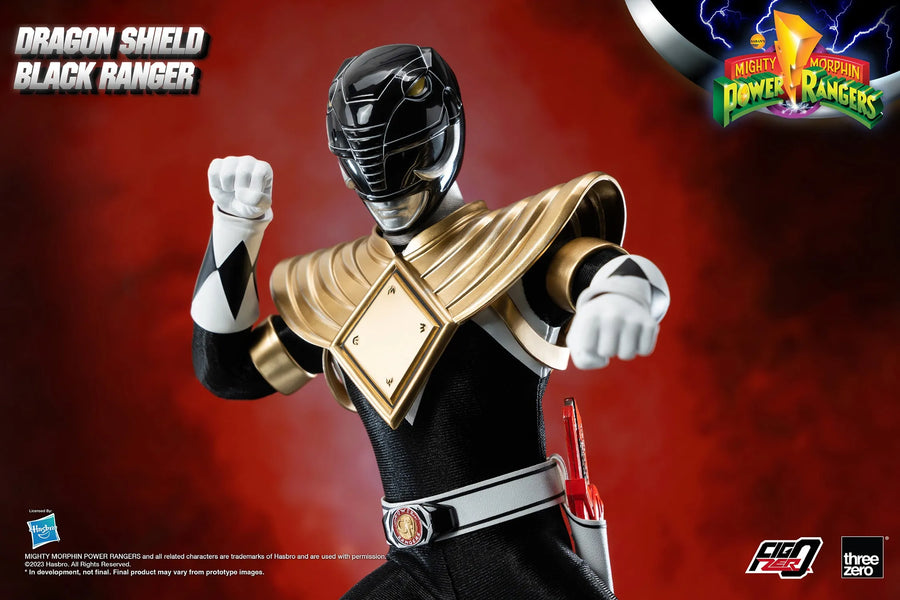 Dragon Shield Black Ranger – Threezero – ActionFigure Brasil