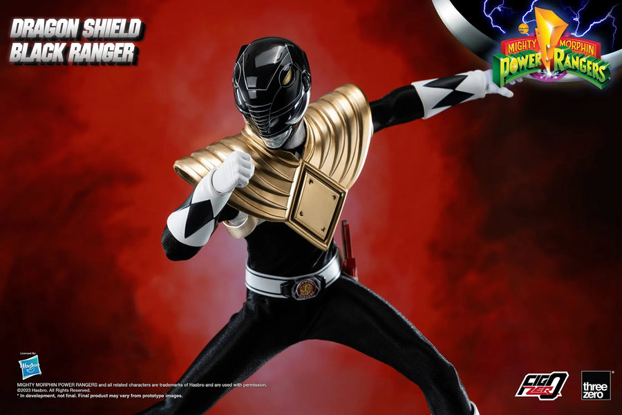 Dragon Shield Black Ranger – Threezero – ActionFigure Brasil
