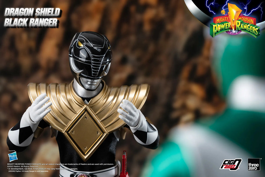 Dragon Shield Black Ranger – Threezero – ActionFigure Brasil
