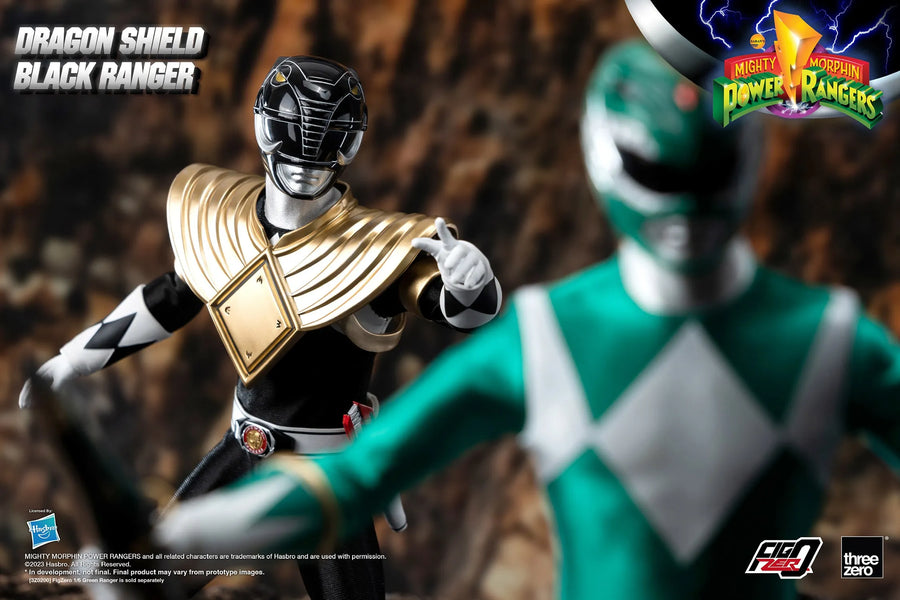 Dragon Shield Black Ranger – Threezero – ActionFigure Brasil