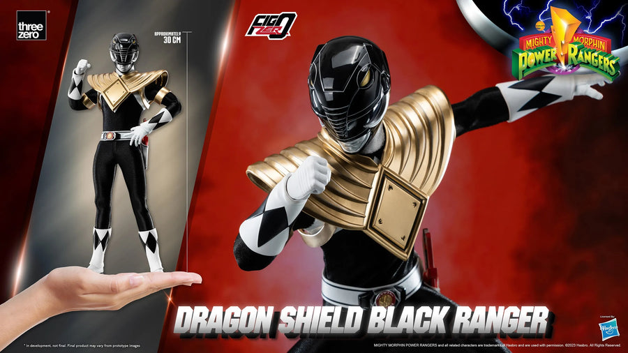 Dragon Shield Black Ranger – Threezero – ActionFigure Brasil