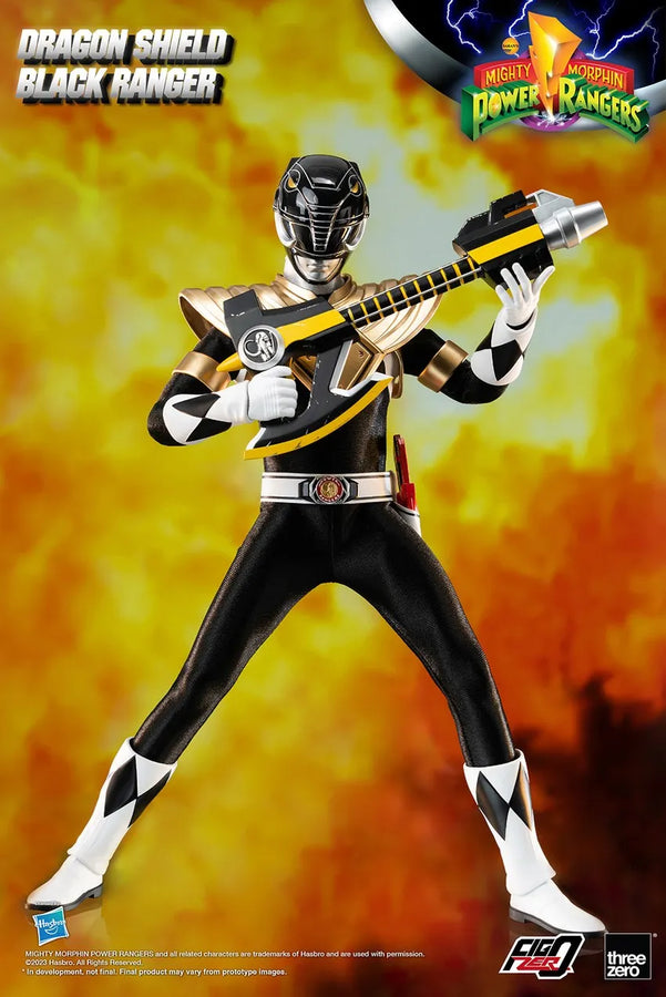 Dragon Shield Black Ranger – Threezero – ActionFigure Brasil
