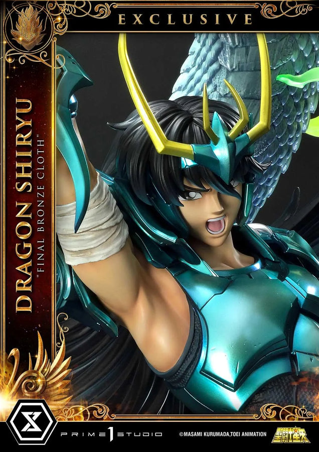 Dragon Shiryu (Exclusive Version) Saint Seiya – Prime1Studio – ActionFigure Brasil