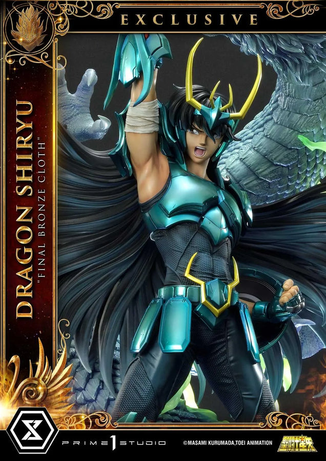 Dragon Shiryu (Exclusive Version) Saint Seiya – Prime1Studio – ActionFigure Brasil