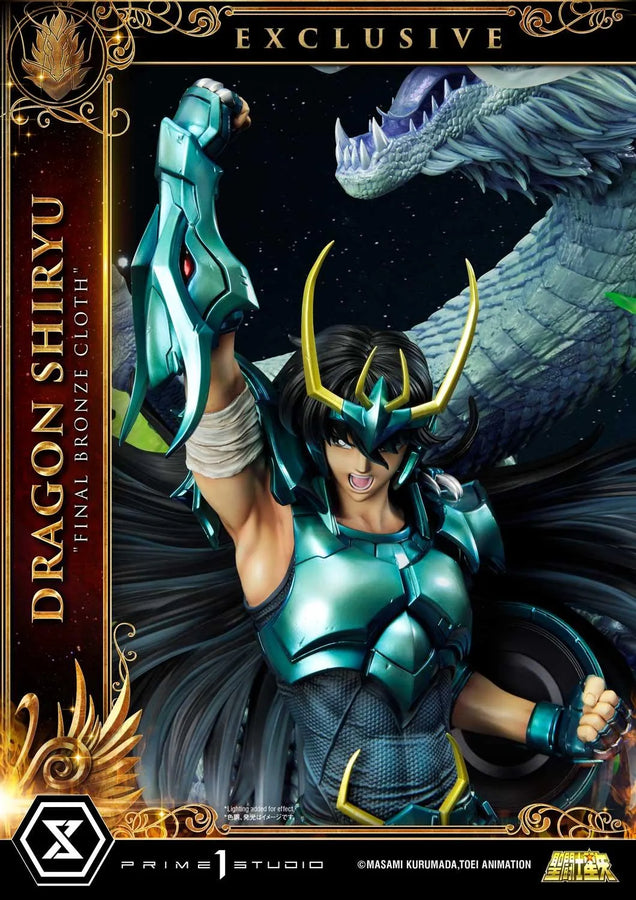 Dragon Shiryu (Exclusive Version) Saint Seiya – Prime1Studio – ActionFigure Brasil