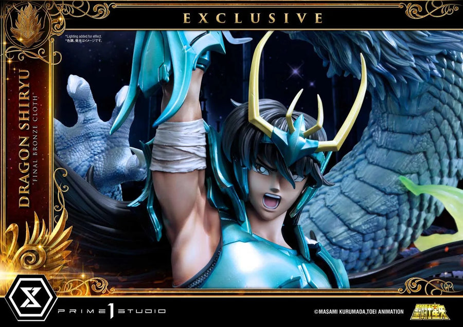 Dragon Shiryu (Exclusive Version) Saint Seiya – Prime1Studio – ActionFigure Brasil