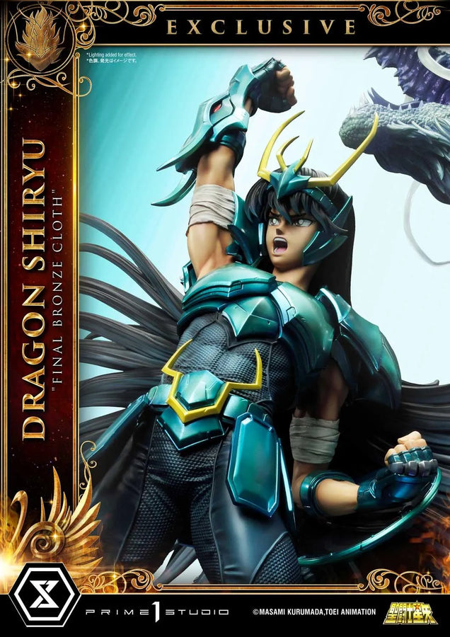 Dragon Shiryu (Exclusive Version) Saint Seiya – Prime1Studio – ActionFigure Brasil