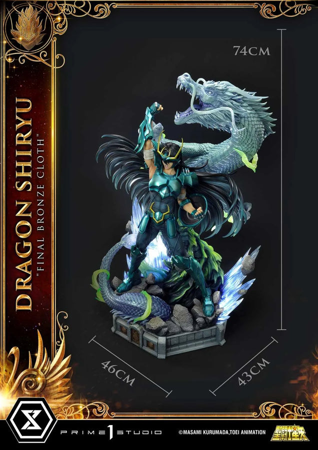 Dragon Shiryu (Exclusive Version) Saint Seiya – Prime1Studio – ActionFigure Brasil