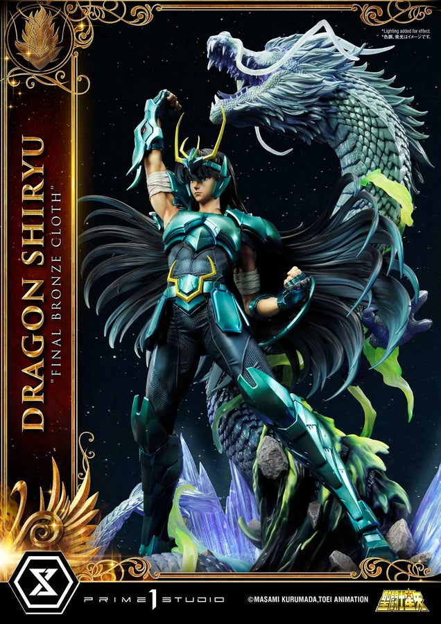 Dragon Shiryu (Exclusive Version) Saint Seiya – Prime1Studio – ActionFigure Brasil