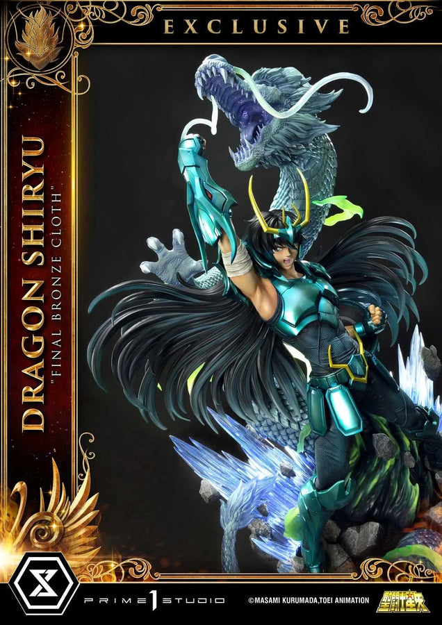 Dragon Shiryu (Exclusive Version) Saint Seiya – Prime1Studio – ActionFigure Brasil
