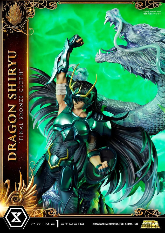Dragon Shiryu (Exclusive Version) Saint Seiya – Prime1Studio – ActionFigure Brasil