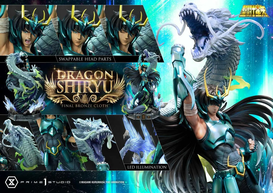 Dragon Shiryu (Final Bronze Cloth Edition) Saint Seiya – Prime1Studio – ActionFigure Brasil