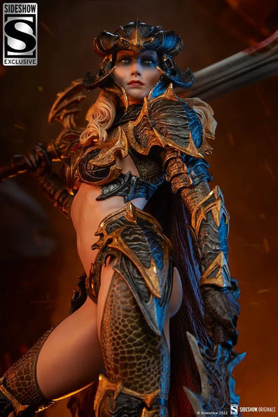 Dragon Slayer: Warrior Forged in Flame - LIMITED EDITION: 2500 (Exclusive) – Sideshow Collectibles – ActionFigure Brasil — detalhe do produto