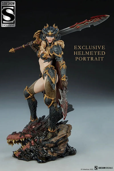 Dragon Slayer: Warrior Forged in Flame - LIMITED EDITION: 2500 (Exclusive) – Sideshow Collectibles – ActionFigure Brasil — close