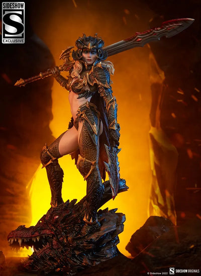 Dragon Slayer: Warrior Forged in Flame - LIMITED EDITION: 2500 (Exclusive) – Sideshow Collectibles – ActionFigure Brasil — acessórios