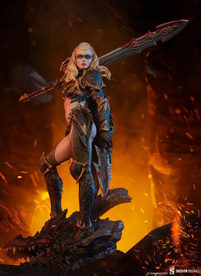 Dragon Slayer: Warrior Forged in Flame - LIMITED EDITION: 2500 (Exclusive) – Sideshow Collectibles – ActionFigure Brasil — ambientada