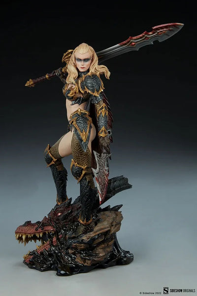Dragon Slayer: Warrior Forged in Flame - LIMITED EDITION: 2500 (Exclusive) – Sideshow Collectibles – ActionFigure Brasil — close