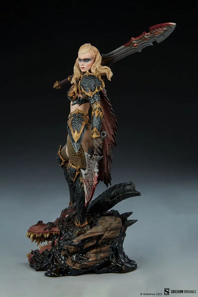 Dragon Slayer: Warrior Forged in Flame - LIMITED EDITION: 2500 (Exclusive) – Sideshow Collectibles – ActionFigure Brasil — embalagem