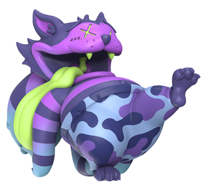 Droopy Cat (Trippy Edition) - LIMITED EDITION – Mighty Jaxx – ActionFigure Brasil