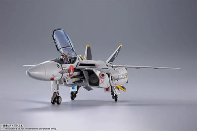 DX Chogokin First Press Limited Edition VF-1S Valkyrie Roy Focker Special "The Super Dimension Fortress Macross"ㅤ – Bandai Spirits – ActionFigureBrasil — embalagem