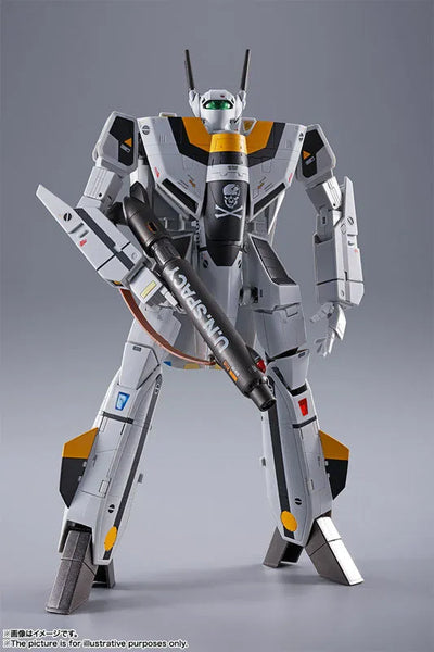 DX Chogokin First Press Limited Edition VF-1S Valkyrie Roy Focker Special "The Super Dimension Fortress Macross"ㅤ – Bandai Spirits – ActionFigureBrasil — acessórios