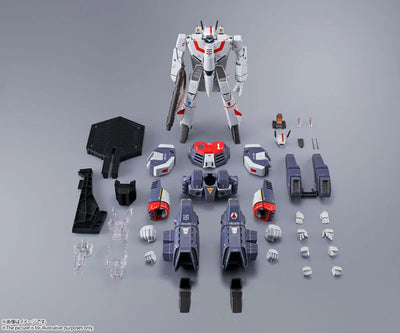 DX Chogokin VF-1J Armored Valkyrie (Hikaru Ichijyou's Custom) "The Super Dimension Fortress Macross"ㅤ – Bandai Spirits – ActionFigureBrasil — ângulo diferente