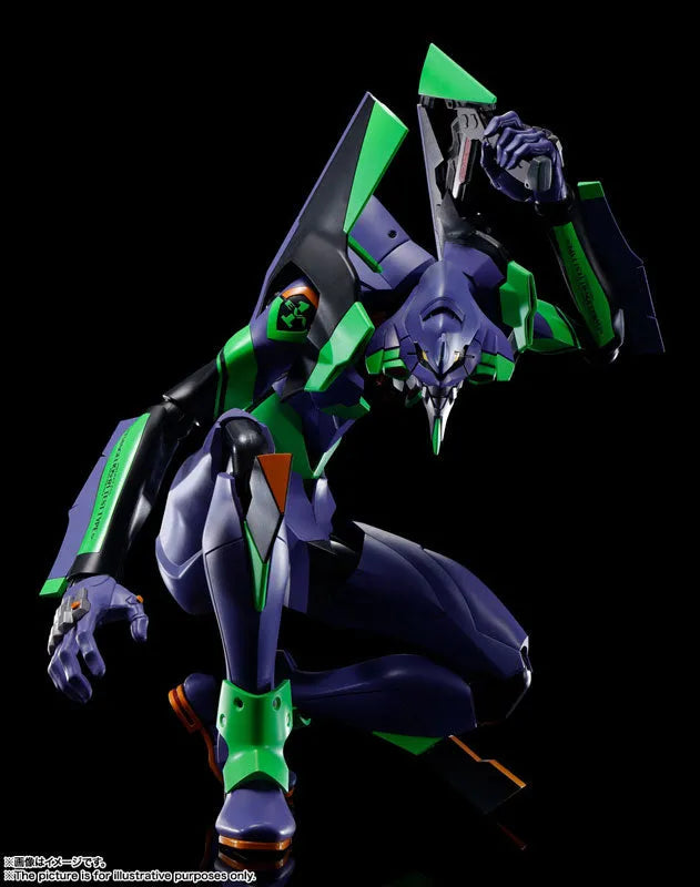 DYNACTION Regular Humanoid Battle Weapon Synthetic Human EVA-01 + Spear of Cassius (Renewal Color Edition)ㅤ – Bandai Spirits – ActionFigureBrasil