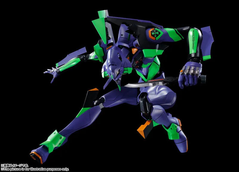 DYNACTION Regular Humanoid Battle Weapon Synthetic Human EVA-01 + Spear of Cassius (Renewal Color Edition)ㅤ – Bandai Spirits – ActionFigureBrasil