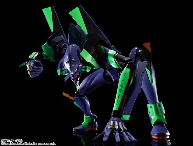 DYNACTION Regular Humanoid Battle Weapon Synthetic Human EVA-01 + Spear of Cassius (Renewal Color Edition)ㅤ – Bandai Spirits – ActionFigureBrasil