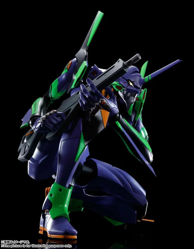DYNACTION Regular Humanoid Battle Weapon Synthetic Human EVA-01 + Spear of Cassius (Renewal Color Edition)ㅤ – Bandai Spirits – ActionFigureBrasil