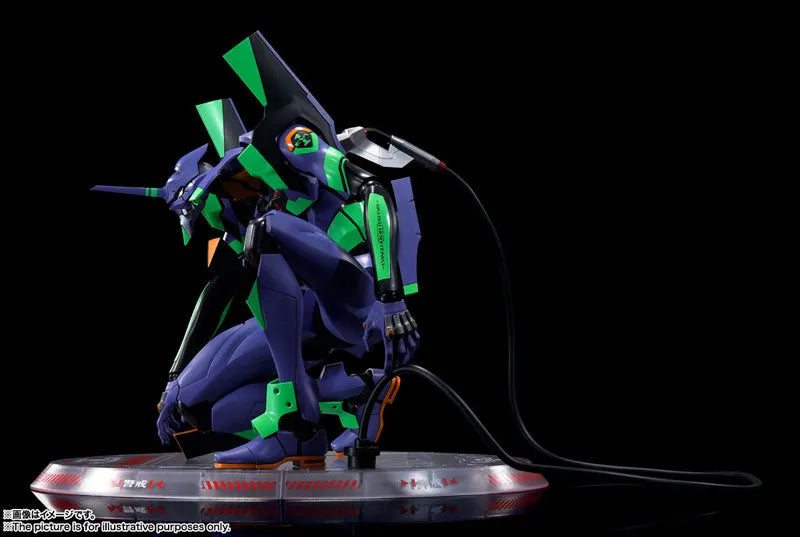 DYNACTION Regular Humanoid Battle Weapon Synthetic Human EVA-01 + Spear of Cassius (Renewal Color Edition)ㅤ – Bandai Spirits – ActionFigureBrasil