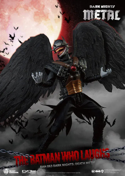 Dynamic 8ction Heroes #063 -Action Figure: DC Comics- The Batman Who Laughs [Comic / Dark Nights: Metal]ㅤ – Beast Kingdom – ActionFigureBrasil