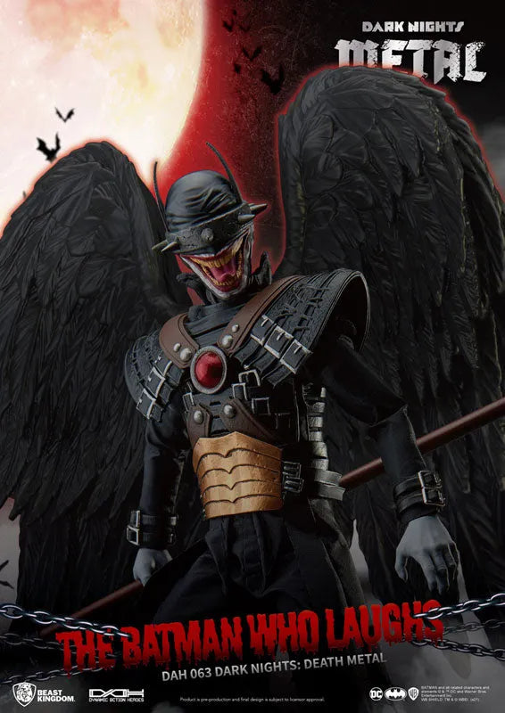 Dynamic 8ction Heroes #063 -Action Figure: DC Comics- The Batman Who Laughs [Comic / Dark Nights: Metal]ㅤ – Beast Kingdom – ActionFigureBrasil