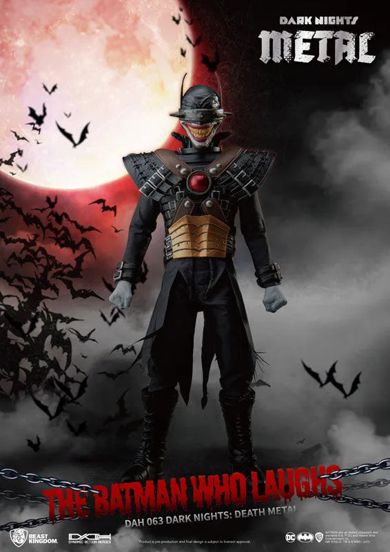 Dynamic 8ction Heroes #063 -Action Figure: DC Comics- The Batman Who Laughs [Comic / Dark Nights: Metal]ㅤ – Beast Kingdom – ActionFigureBrasil