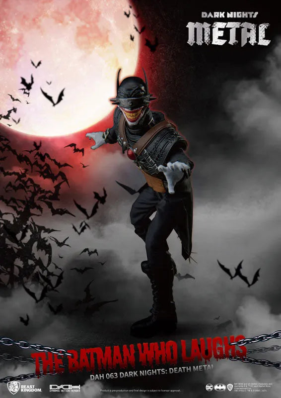 Dynamic 8ction Heroes #063 -Action Figure: DC Comics- The Batman Who Laughs [Comic / Dark Nights: Metal]ㅤ – Beast Kingdom – ActionFigureBrasil