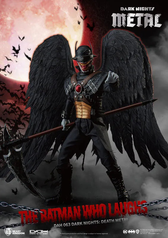 Dynamic 8ction Heroes #063 -Action Figure: DC Comics- The Batman Who Laughs [Comic / Dark Nights: Metal]ㅤ – Beast Kingdom – ActionFigureBrasil