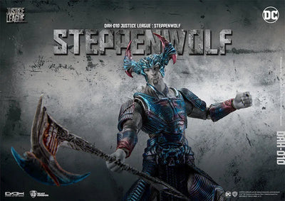 Dynamic Action Heroes #010 "Justice League" 1/9 Scale Figure: Steppenwolfㅤ – Beast Kingdom – ActionFigureBrasil — embalagem