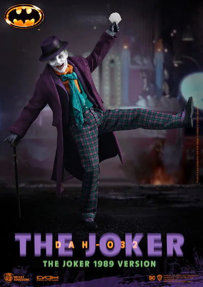 Dynamic Action Heroes #032 "Batman" Jokerㅤ – Beast Kingdom – ActionFigureBrasil — detalhe do produto