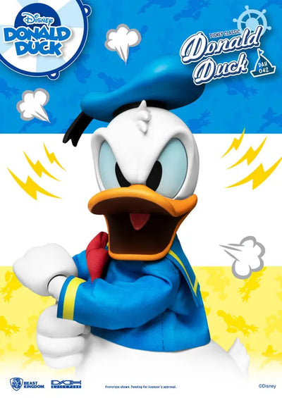 Dynamic Action Heroes #042 "Disney" Donald Duckㅤ – Beast Kingdom – ActionFigureBrasil — ângulo diferente