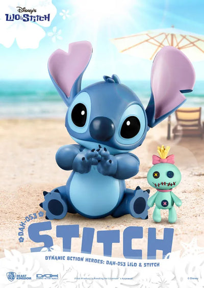 Dynamic Action Heroes #053 "Lilo & Stitch" Stitchㅤ – Beast Kingdom – ActionFigure Brasil