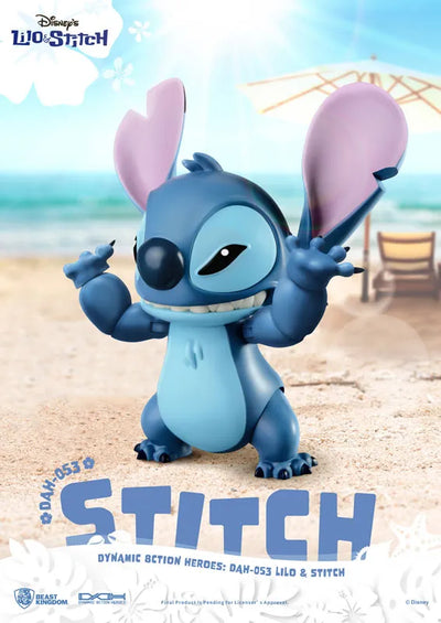 Dynamic Action Heroes #053 "Lilo & Stitch" Stitchㅤ – Beast Kingdom – ActionFigureBrasil — detalhe do produto