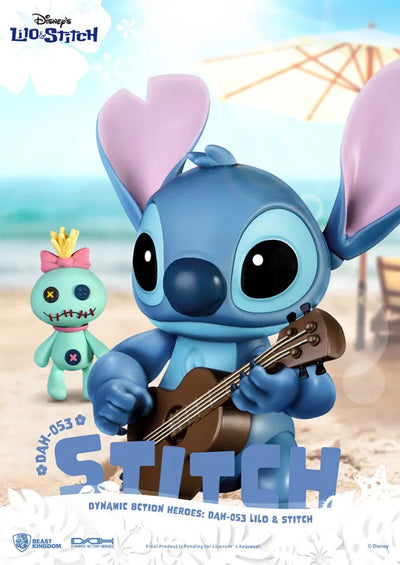 Dynamic Action Heroes #053 "Lilo & Stitch" Stitchㅤ – Beast Kingdom – ActionFigureBrasil — acessórios