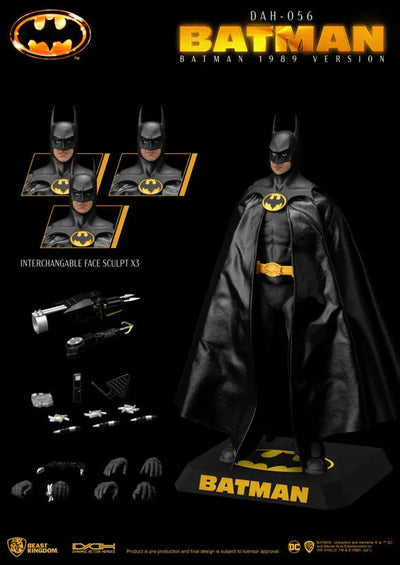 Dynamic Action Heroes #056 "Batman" Batmanㅤ – Beast Kingdom – ActionFigureBrasil — detalhe do produto