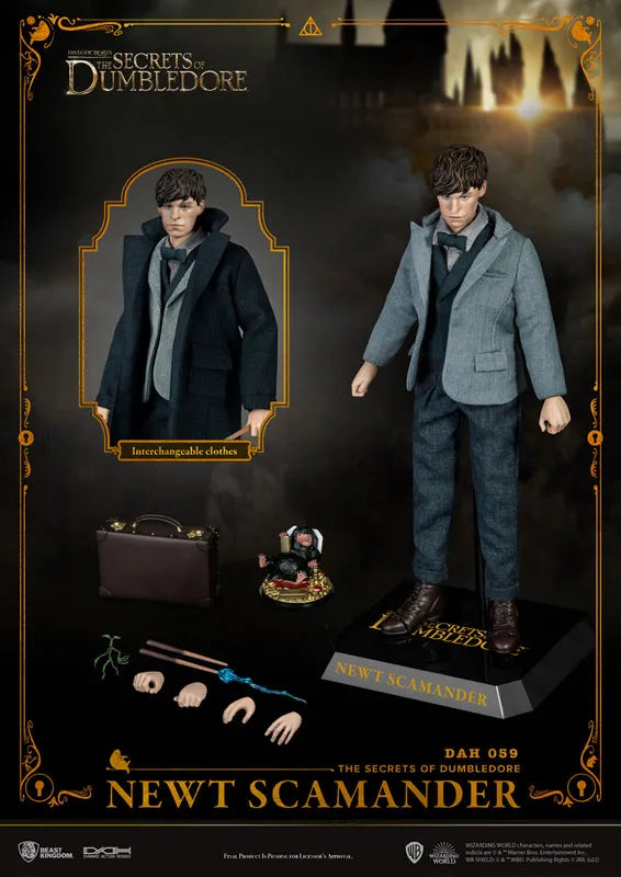 Dynamic Action Heroes #059 Fantastic Beasts: The Secrets of Dumbledore Newt Scamanderㅤ – Beast Kingdom – ActionFigureBrasil