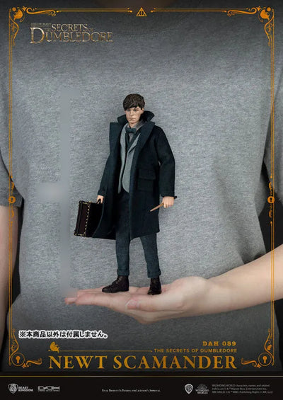 Dynamic Action Heroes #059 Fantastic Beasts: The Secrets of Dumbledore Newt Scamanderㅤ – Beast Kingdom – ActionFigureBrasil — ângulo diferente