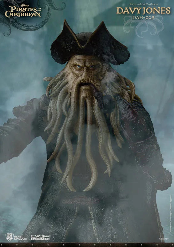 Dynamic Action Heroes Pirates of the Caribbean: At World's End - Davy Jonesㅤ – Beast Kingdom – ActionFigureBrasil