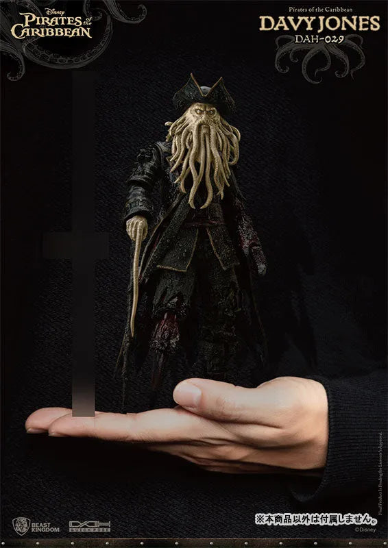 Dynamic Action Heroes Pirates of the Caribbean: At World's End - Davy Jonesㅤ – Beast Kingdom – ActionFigureBrasil