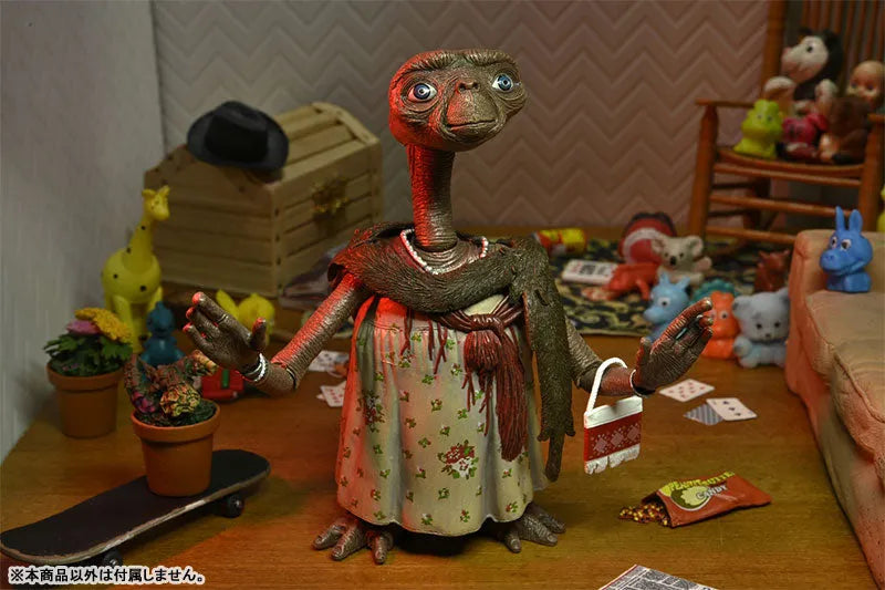E.T. / E.T. 40th Anniversary Ultimate Action Figure Dress-up verㅤ – Neca – ActionFigure Brasil