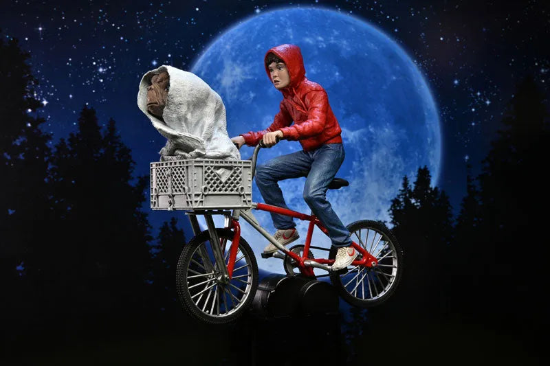 E.T. / E.T. & Elliott 40th Anniversary Display Figureㅤ – Neca – ActionFigure Brasil