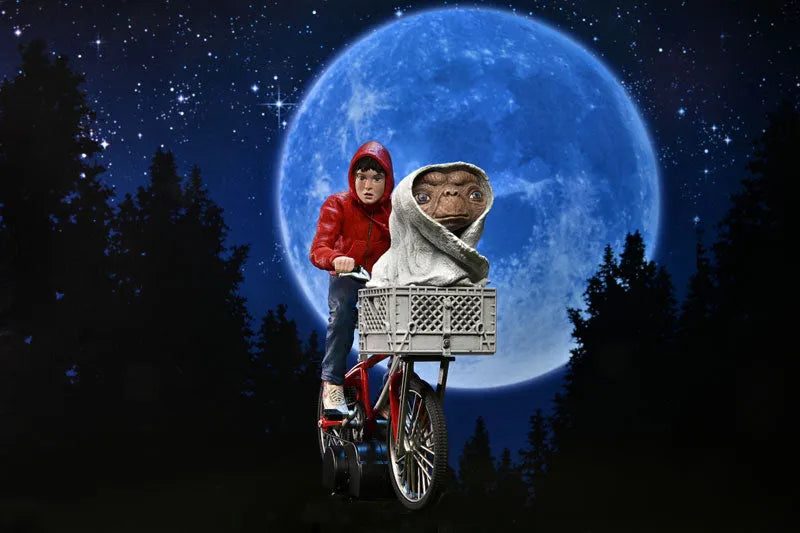 E.T. / E.T. & Elliott 40th Anniversary Display Figureㅤ – Neca – ActionFigure Brasil